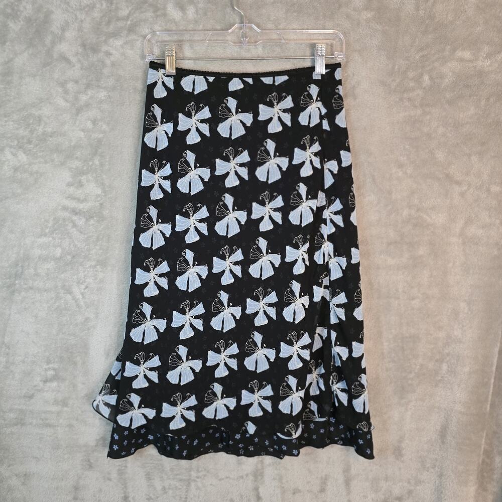 Vintage Speechless Y2K Slip Skirt Size Med Floral Fairy Whimsical Midi Layers